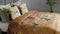 Heckettlane Luisa Dekbedovertrek - Lits-jumeaux - Bamboe - 260x200-220cm - Goud