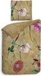 Heckettlane Luisa Dekbedovertrek - Lits-jumeaux - Bamboe - 240x200-220cm - Goud