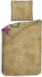Heckettlane Luisa Dekbedovertrek - Lits-jumeaux - Bamboe - 240x200-220cm - Goud