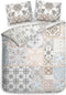 Heckettlane Lydie Dekbedovertrek - 100% Katoen-Satijn - 140x220 - Multi