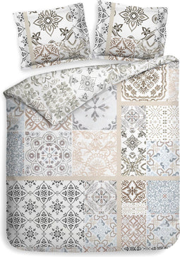 Heckettlane Lydie Dekbedovertrek - 100% Katoen-Satijn - 240x220 - Multi