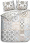 Heckettlane Lydie Dekbedovertrek - 100% Katoen-Satijn - 240x220 - Multi