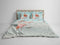 Heckettlane Madiki Dekbedovertrek - Lits-jumeaux - Katoensatijn - 240x200-220cm - Roze