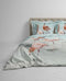 Heckettlane Madiki Dekbedovertrek - Lits-jumeaux - Katoensatijn - 240x200-220cm - Roze