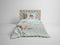 Heckettlane Madiki Dekbedovertrek - Lits-jumeaux - Katoensatijn - 260x200-220cm - Roze