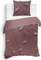Heckettlane Marty Dekbedovertrek - Eenpersoons - Katoensatijn - 140x200-220cm - Roze