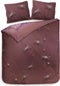 Heckettlane Marty Dekbedovertrek - Eenpersoons - Katoensatijn - 140x200-220cm - Roze