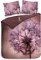 Heckettlane Marty Dekbedovertrek - Eenpersoons - Katoensatijn - 140x200-220cm - Roze