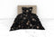 Heckettlane Mecury Dekbedovertrek - Lits-jumeaux - Katoen - 260x200-220cm - Zwart