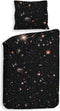 Heckettlane Mecury Dekbedovertrek - Lits-jumeaux - Katoen - 240x200-220cm - Zwart