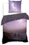 Heckettlane Milian Dekbedovertrek - Lits-jumeaux - Katoen - 240x200-220cm - Blauw