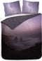 Heckettlane Milian Dekbedovertrek - Lits-jumeaux - Katoen - 240x200-220cm - Blauw