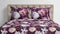 Heckettlane Mina Dekbedovertrek - Eenpersoons - Flanel - 140x200-220cm - Rood