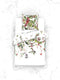 Heckettlane Moires Dekbedovertrek - Lits-jumeaux - Katoensatijn - 240x200-220cm - Wit