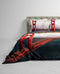 Heckettlane Monty Dekbedovertrek - Eenpersoons - Katoensatijn - 140x200-220cm - Multi