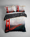 Heckettlane Monty Dekbedovertrek - Lits-jumeaux - Katoensatijn - 240x200-220cm - Multi