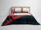Heckettlane Monty Dekbedovertrek - Lits-jumeaux - Katoensatijn - 260x200-220cm - Multi