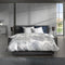 Heckettlane Muelle Dekbedovertrek - Eenpersoons - Katoen - 140x200-220cm - Wit
