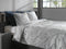 Heckettlane Muelle Dekbedovertrek - Eenpersoons - Katoen - 140x200-220cm - Wit