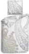 Heckettlane Muelle Dekbedovertrek - Lits-jumeaux - Katoen - 260x200-220cm - Wit
