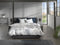 Heckettlane Muelle Dekbedovertrek - Lits-jumeaux - Katoen - 240x200-220cm - Wit