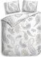 Heckettlane Muelle Dekbedovertrek - Lits-jumeaux - Katoen - 240x200-220cm - Wit