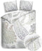 Heckettlane Muelle Dekbedovertrek - Lits-jumeaux - Katoen - 260x200-220cm - Wit