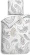 Heckettlane Muelle Dekbedovertrek - Tweepersoons - Katoen - 200x200-220cm - Wit