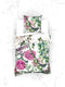 Heckettlane Murano Dekbedovertrek - Eenpersoons - Katoen - 140x200-220cm - Groen