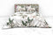 Heckettlane Murano Dekbedovertrek - Lits-jumeaux - Katoen - 260x200-220cm - Groen