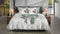 Heckettlane Musa Dekbedovertrek - Lits-jumeaux - Katoen - 260x200-220cm - Wit