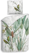 Heckettlane Musa Dekbedovertrek - Lits-jumeaux - Katoen - 260x200-220cm - Wit