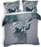 Heckettlane Myrthe Dekbedovertrek - Lits-jumeaux - Katoensatijn - 240x200-220cm - Antraciet