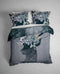 Heckettlane Myrthe Dekbedovertrek - Tweepersoons - Katoensatijn - 200x200-220cm - Antraciet
