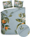 Heckettlane Palmira Dekbedovertrek - 100% Katoen-Satijn - 240x220 - Blauw