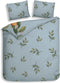 Heckettlane Palmira Dekbedovertrek - 100% Katoen-Satijn - 240x220 - Blauw