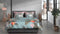 Heckettlane Palmira Dekbedovertrek - 100% Katoen-Satijn - 200x220-NL-BE - Blauw