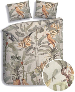Heckettlane Pappegallo Dekbedovertrek - 100% Katoen-Satijn - 240x220 - Multi