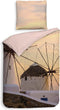 Heckettlane Parker Dekbedovertrek - Lits-jumeaux - Bamboe - 260x200-220cm - Multi