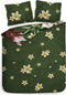 Heckettlane Rafaella Dekbedovertrek - Lits-jumeaux - Katoensatijn - 260x200-220cm - Groen