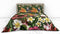 Heckettlane Rafaella Dekbedovertrek - Lits-jumeaux - Katoensatijn - 260x200-220cm - Groen