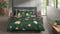 Heckettlane Rafaella Dekbedovertrek - Tweepersoons - Katoensatijn - 200x200-220cm - Groen