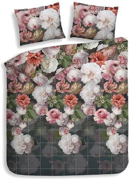 Heckettlane Rain - Flanel - Dekbedovertrek - Lits-jumeaux - 240x200/220 cm - Multi kleur