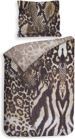 Heckettlane Raissa Dekbedovertrek - Eenpersoons - Katoen - 140x200-220cm - Multi