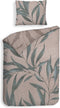 Heckettlane Ramo Dekbedovertrek - 100% Katoen-Satijn - 240x220 - Taupe