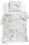 Heckettlane Raven Dekbedovertrek - Eenpersoons - Flanel - 140x200-220cm - Blauw