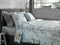 Heckettlane Raven Dekbedovertrek - Lits-jumeaux - Flanel - 240x200-220cm - Blauw
