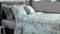 Heckettlane Raven Dekbedovertrek - Tweepersoons - Flanel - 200x200-220cm - Blauw
