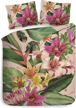 Heckettlane Reese Dekbedovertrek - Lits-jumeaux - Katoensatijn - 240x200-220cm - Multi