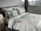 Heckettlane Rein Dekbedovertrek - 100% Katoen-Satijn - 240x220 - Groen